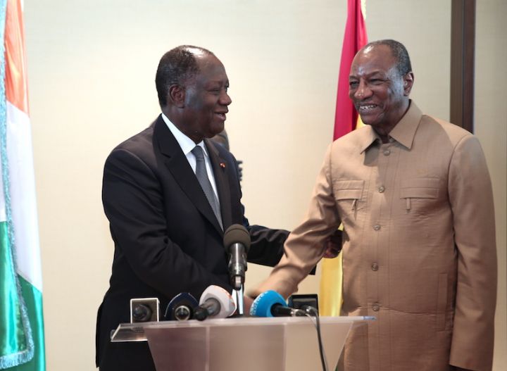 Le Chef de l’Etat a eu un entretien avec le Ministre d’Etat, Conseiller à la Présidence chargé des investissements privés de la République de Guinée
