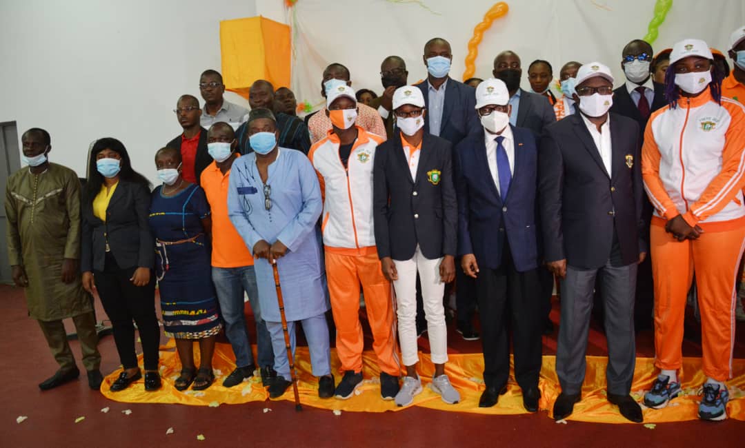 Tokyo 2020 : « Avancez en toute confiance et vous réussirez », le Ministre Paulin Claude DANHO aux athlètes ivoiriens