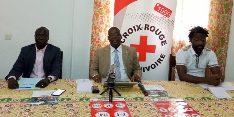 Lutte contre le Coronavirus : 600 volontaires de la Croix-Rouge de Côte d'Ivoire mobilisés
