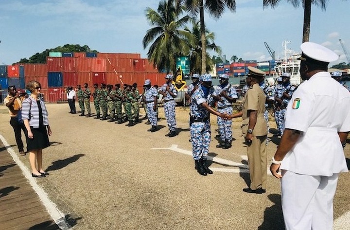 Coopération maritime entre les Etats-Unis et la Côte d’Ivoire : Un Centre Opérationnel Maritime inauguré à San Pedro