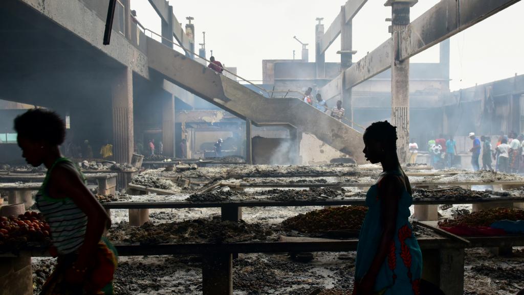 La vétusté des installations, cause principale des incendies de marché en Côte d’Ivoire