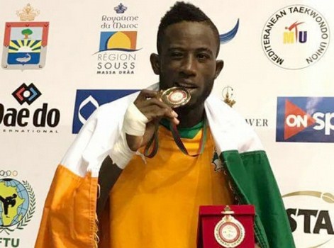 Taekwondo (open du Maroc 2017): Cissé Cheick Sallah remporte la médaille d’or