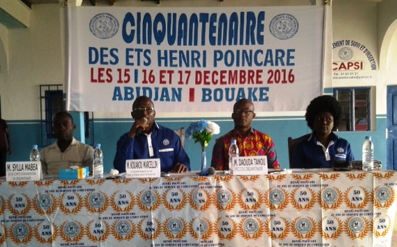 Côte d’Ivoire/Commémoration : Lancement du cinquantenaire des établissements Henri Poincaré
