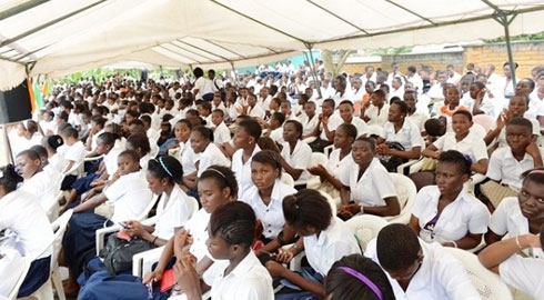 Lycée moderne de Koumassi: Les filles exhortées à l’excellence
