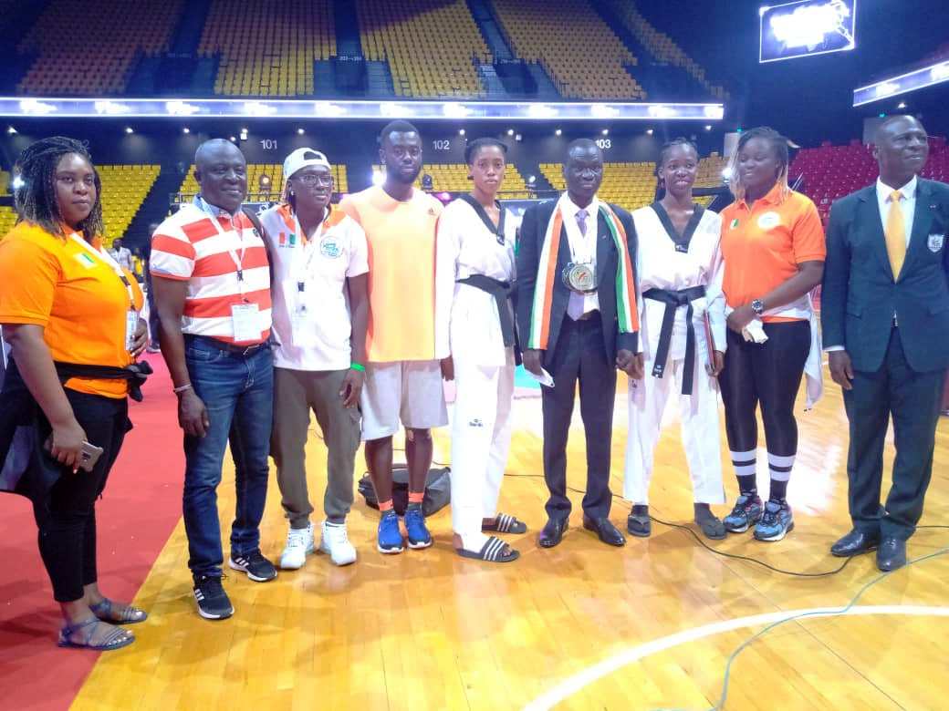 Championnat d'Afrique 2021: Les Eléphants taekwondo ins décrochent 11 médailles sur 14 athlètes à Dakar