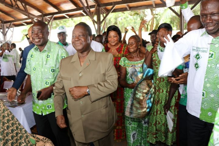 Daoukro-Présidentielle 2020 en Côte d’Ivoire/Pdci-Rda: Une délégation de haut niveau réaffirme le soutien régional du N’zi au président Bédié