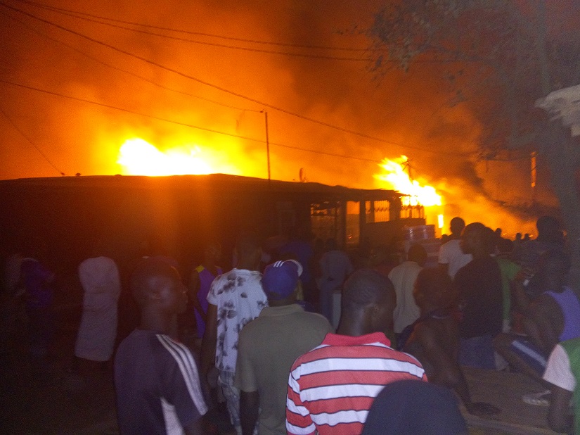 Côte d’Ivoire : le marché central de Soubré ravagé par un incendie
