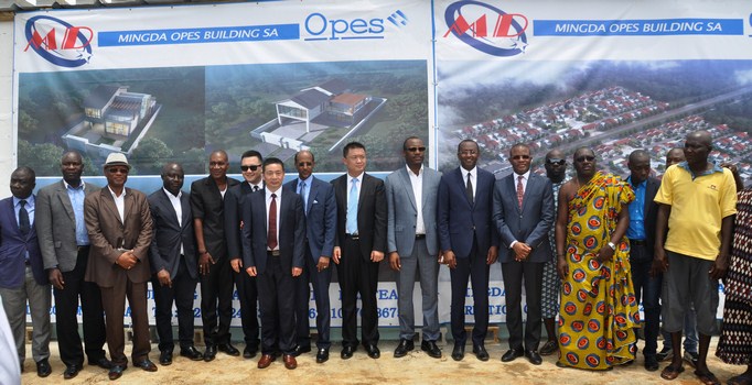 Côte d’ivoire/Logement : Opes Holding et le groupe  chinois Jiangsu vont bâtir 162 maisons