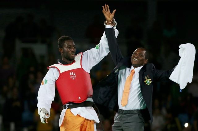 JO Rio 2016/Taekwondo : Cheick Sallah Cissé remporte l’or dans la catégorie des -80Kg et rentre dans l’histoire