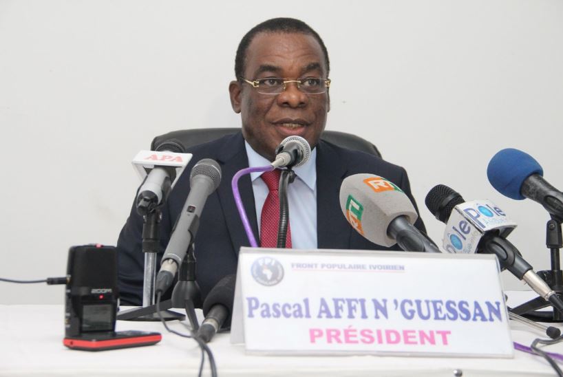 Côte d'Ivoire: le FPI est « engagé pour la reconquête du pouvoir en 2020 » (Affi)