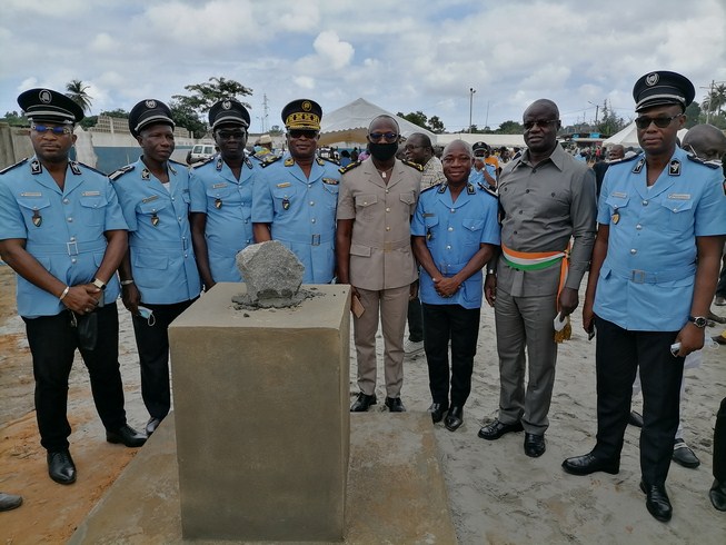 Sécurité: pose de la première pierre du commissariat de police de Bonoua