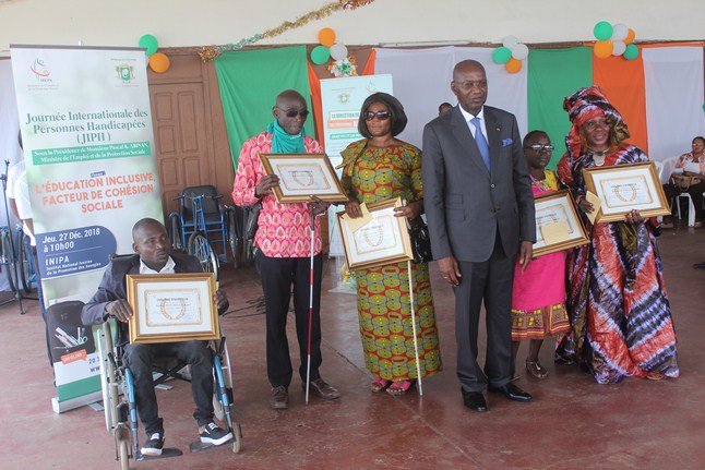Côte d’Ivoire/Journée Internationale des Personnes Handicapées 2018 : Plus de 1000 personnes handicapées intégrées à la fonction publique