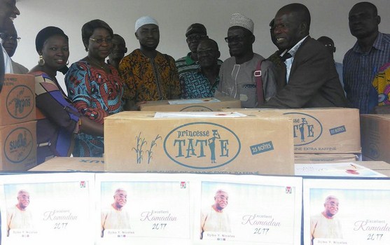 Commune de Bouaké/ Ramadan 2017: le maire offre plus de 10 tonnes de sucre aux musulmans de Bouaké