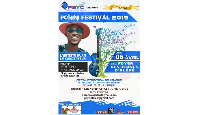 1ère édition du Ponini Festival à Alépé le 6 avril 2019