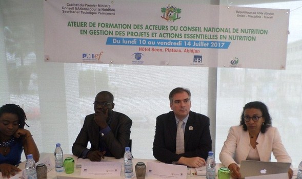 Côte d’Ivoire : Les membres du conseil national de nutrition renforcent leurs capacités en gestion de projet