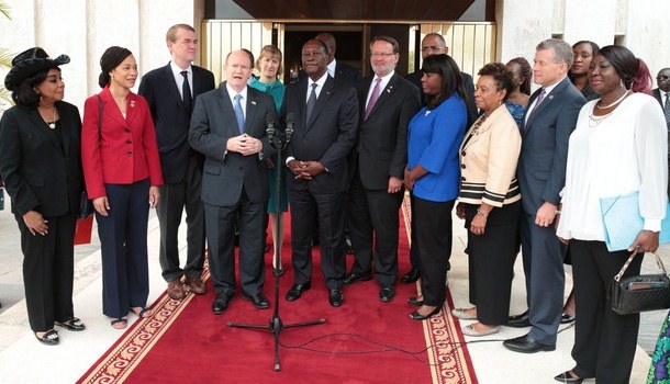 Une délégation du Congrès américain affirme son fort soutien aux Ivoiriens