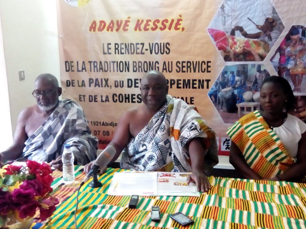 La fondation Adayé Kessiè en marche pour le soutien du Festival de la culture Brong