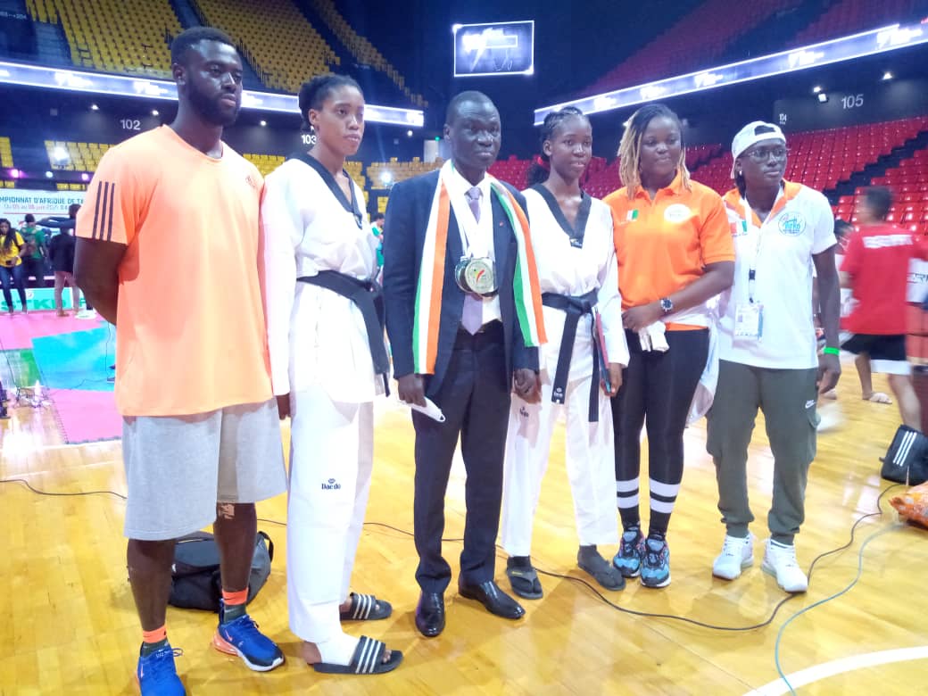 Championnat d'Afrique 2021 : Mention spéciale à Sem. Touré Sékou, ambassadeur de la Côte d'Ivoire au Sénégal