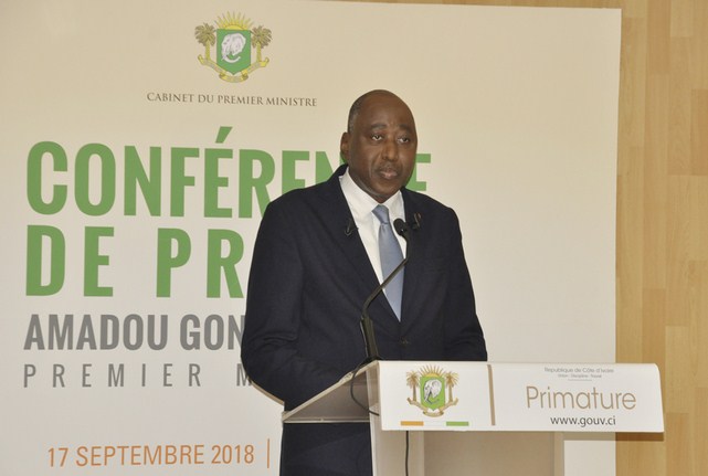 Amélioration des conditions de vie des populations : le premier ministre Amadou Gon Coulibaly annonce un programme social 2018-2020