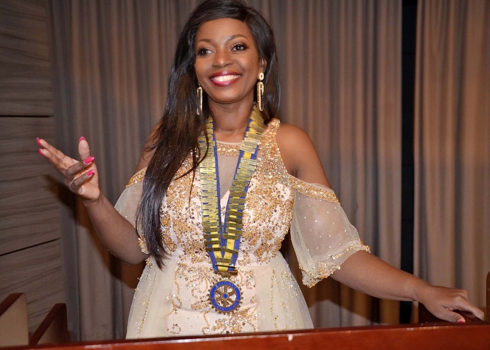 Rosine Kouamé-Kété élue à la tête du Rotary club d'Abidjan