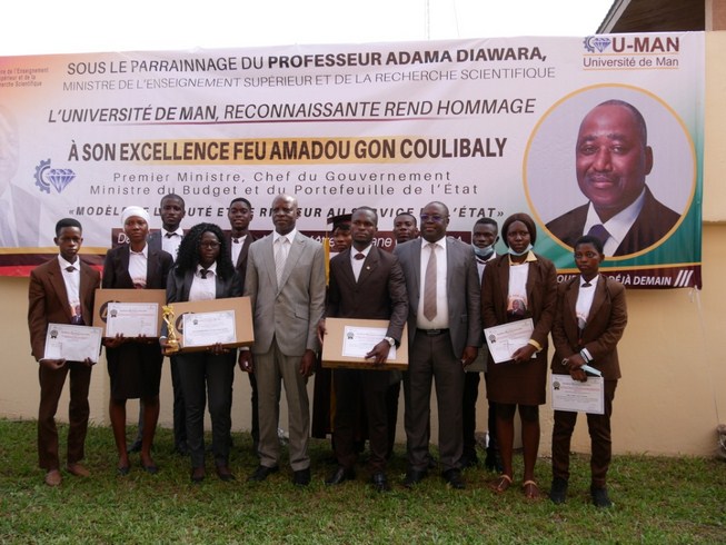 Enseignement supérieur: l'Université de Man rend  hommage à feu le Premier Ministre Amadou Gon Coulibaly