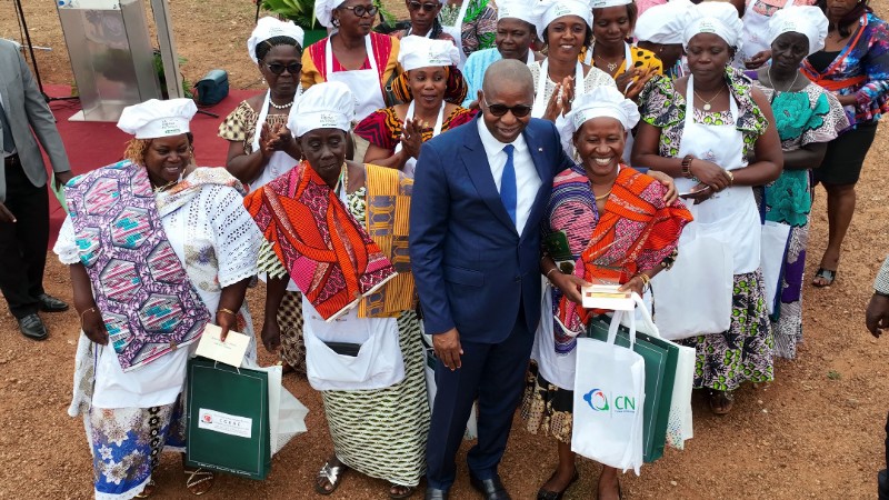 Bouaké :  le Ministre Adama KAMARA fait d’importants dons  à la 3ème journée de la Ronde du social