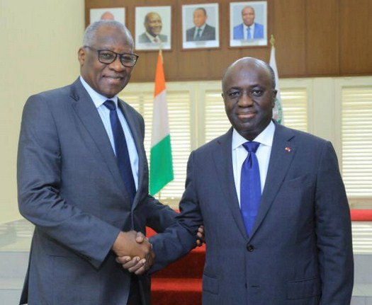 Visite officielle en Côte d’Ivoire de Professeur Alpha Condé, Président de la Guinée