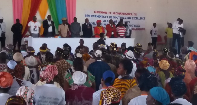 Côte d’Ivoire/Remous sociopolitique : les populations de Bouaké appellent  au soutien du chef de l’État