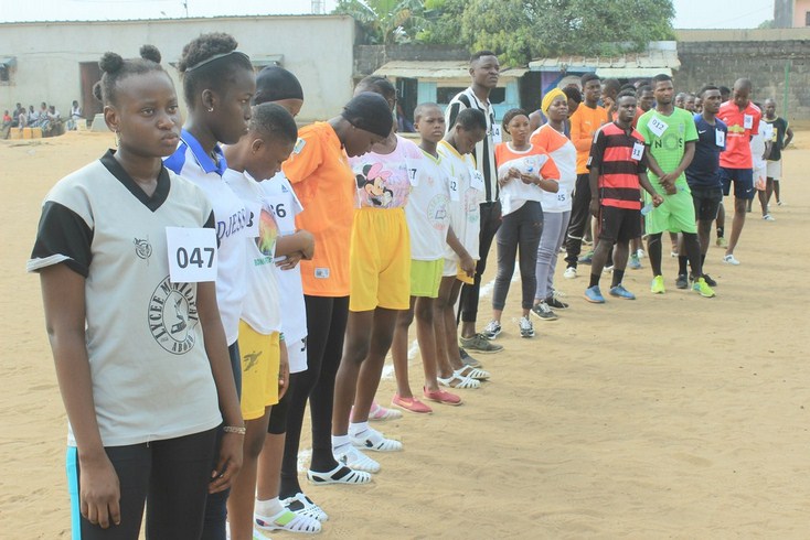 Sport: La jeunesse d’Abobo Avocatier unie autour d’un cross populaire