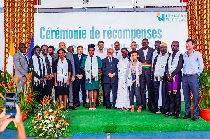 Côte d’Ivoire: 5 lauréats primés par le Club Abidjan Ville Durable