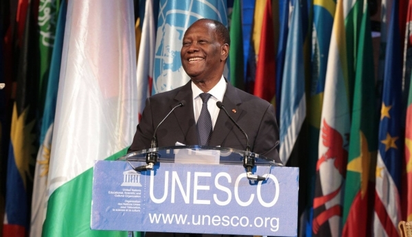 Remise du Prix HOUPHOUËT-BOIGNY pour la Paix: Le discours d'Alassane Ouattara à l’UNESCO