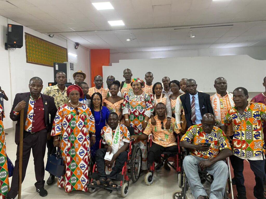 Côte d’Ivoire: les personnes handicapées de Grand Bassam connu officiellement, le délégué Caphci installé