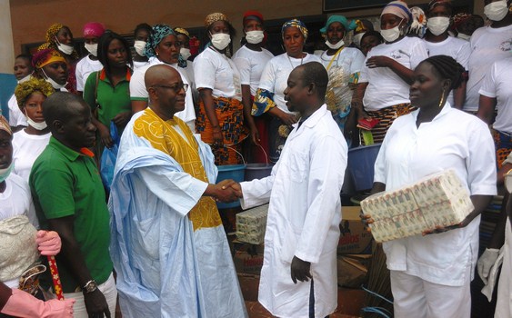 Côte d’Ivoire/Salubrité publique :Malick Fadiga lance l’opération coups de balai dans une maternité de Bouaké