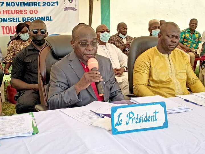 Troisième session ordinaire 2021 du conseil régional du worodougou : le Ministre Bouaké Fofana égrène les actions en faveur de la jeunesse