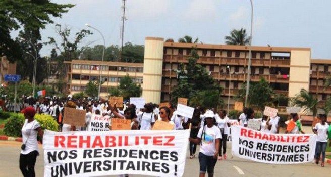 Côte d’Ivoire : la plus grande université publique paralysée par une grève des étudiants