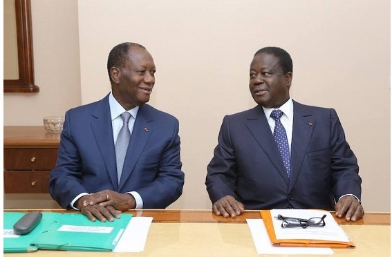 Ouattara veut «travailler» avec Bédié pour «transférer le pouvoir à une nouvelle génération» en 2020