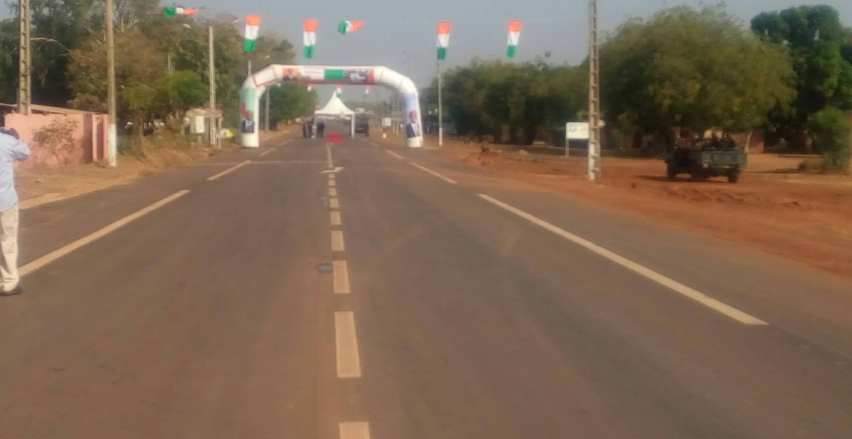 Côte D’Ivoire/Infrastructures Routières : Le chef de l’État inaugure l’axe Boundiali-Tengrela-frontière Mali