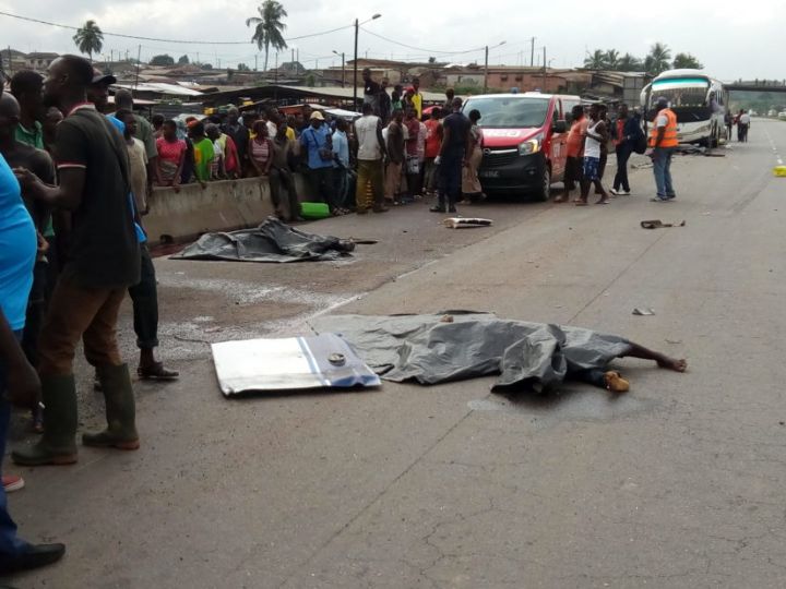 Côte d’Ivoire/ Un grave accident de la circulation fait trois morts sur l’autoroute du Nord
